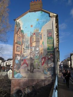 Mural in Exeter