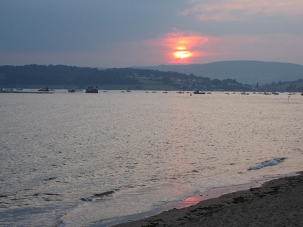 Sunset over Exmouth