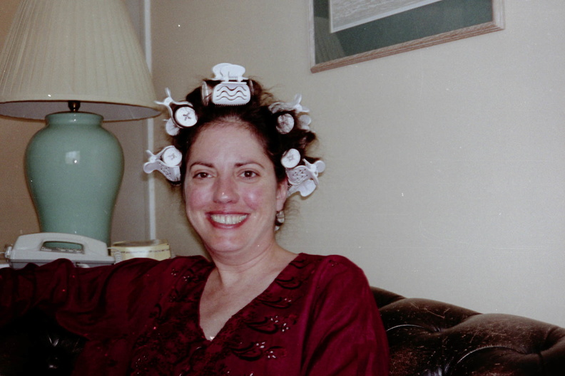 Kathleen tries out new steam rollers
