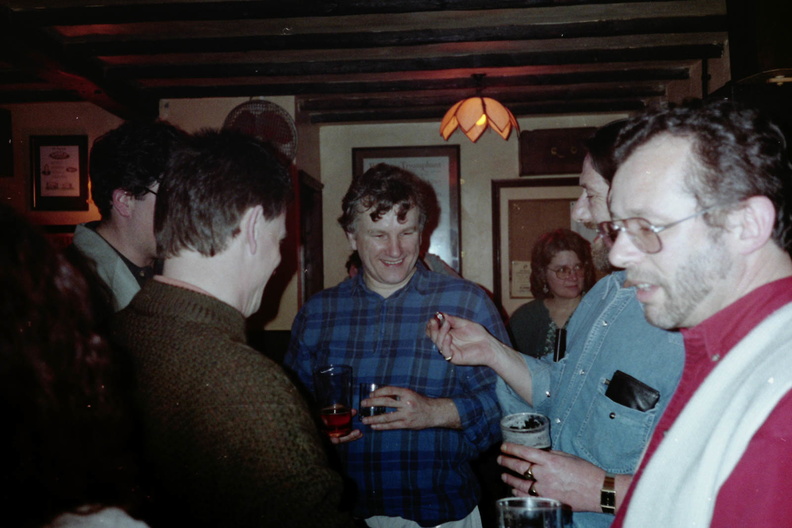 Cottington's gathering at the Two Pigs, Corsham