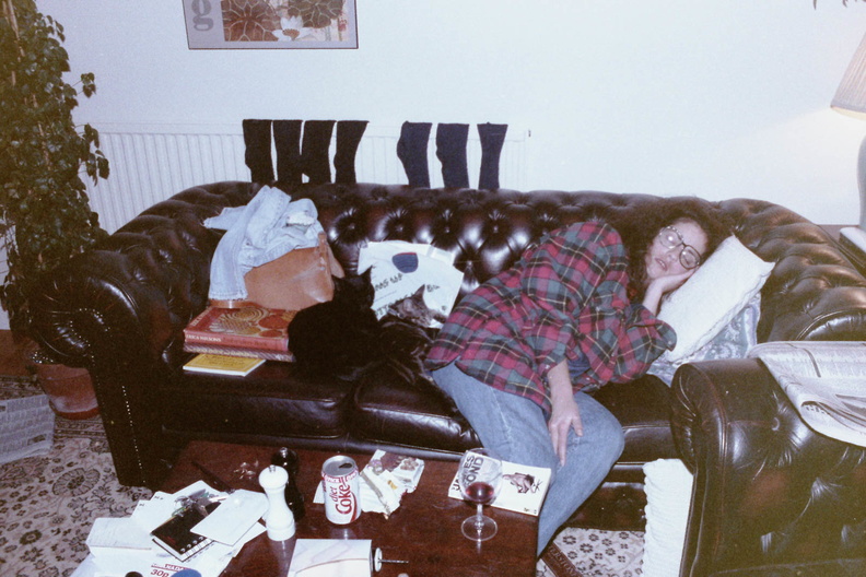 A very tired Kate