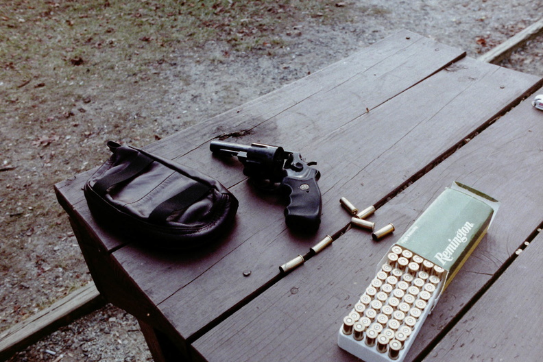 At the range