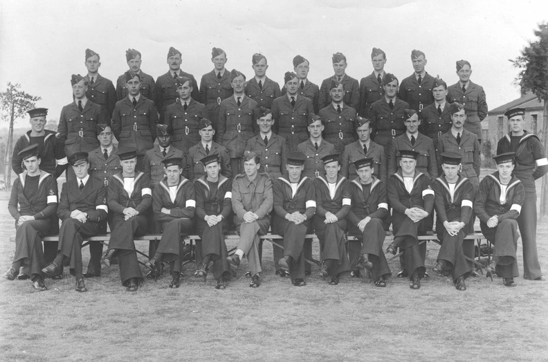 My Father in a group Navy/RAF photo