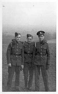 Uncle Jim (on the right) with a couple of army mates
