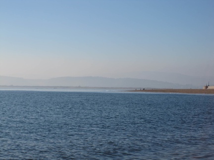 Exmouth Beach in January