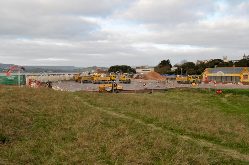 Working on the Queen's Drive development