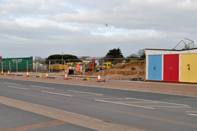 Working on the Queen's Drive development