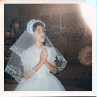 Kate's first communion