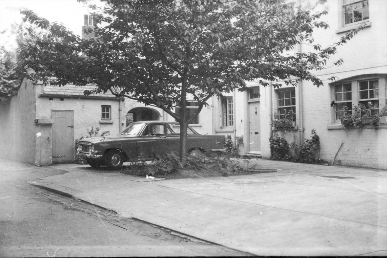 Chester House with Dad's Ford Zodiac