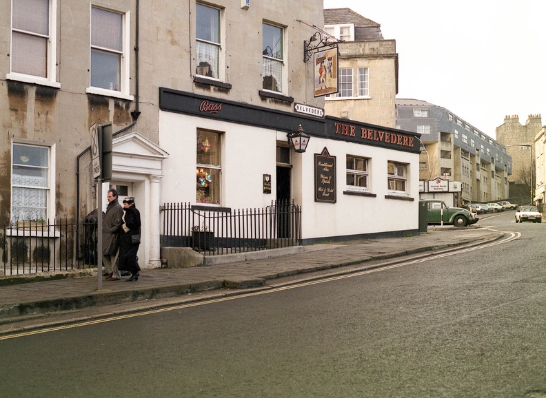 Pubs of Bath - The Belvedere