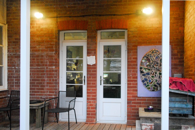 New veranda lights