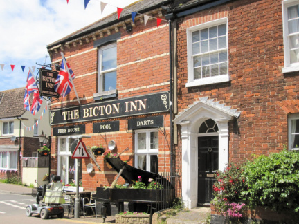 Bicton Jubilee decorations
