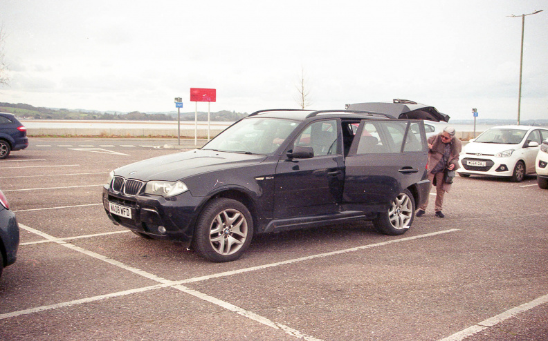 The BMW in our favourite car park