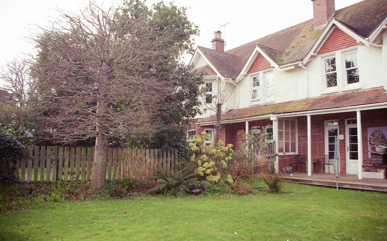 House and garden