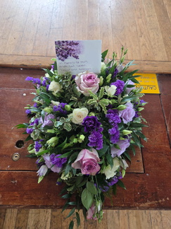 Mum's flowers from David and Kathleen